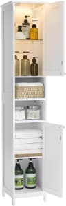 VASAGLE Armoire lumineuse