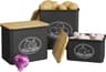 Lifewit Lot de 3 boîtes