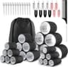 Lot de 50 bigoudis en nylon