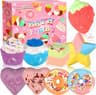 Lot de 9 bombes de bain biologiques