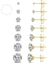 Lot de 7 paires de boucles d'oreilles