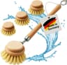 Lot de 4 brosses en bois
