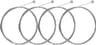 Câble de Frein Vélo 4 Pcs