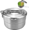 Casserole de camping 1,5L inox