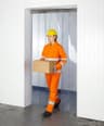 Rideau PVC industriel