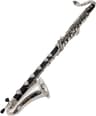 Clarinette basse plaquée argent