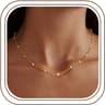 Colliers de perles en or