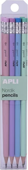 Lot de 8 crayons pastel