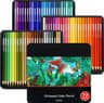 Lot de 72 crayons de couleur