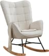 Fauteuil à Bascule Scandinave