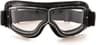 Lunettes moto en cuir PU