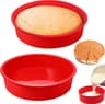 Lot de 2 moules silicone 20 cm