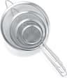 Lot de 4 passoires inox
