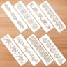 Prasacco Lot de 8 pochoirs