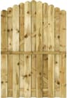 Portail en bois de pin