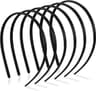 Lot de 6 bandeaux en plastique