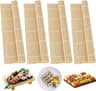 Lot de 4 tapis à sushi