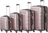 Valises rigides ABS rosé