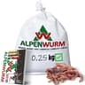 0,25 kg de vers de compost